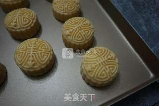 #新良首届烘焙大赛#广式椰蓉月饼的做法步骤:18