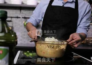 泰式煎虾佐土豆泥的做法步骤:3
