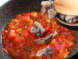 西红柿牛腩的做法步骤:5