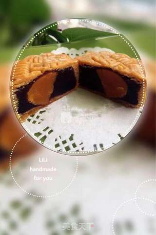 #新良首届烘培大赛#广式·蛋黄豆沙月饼的做法步骤:14