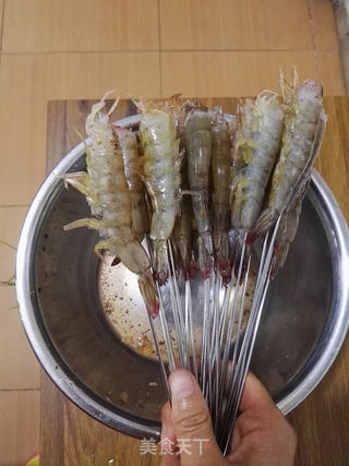 #信任之美#炸虾串的做法步骤：5