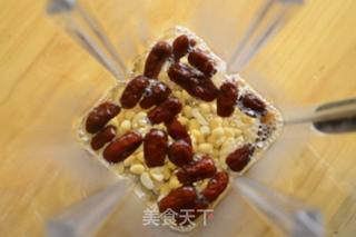 红枣豆浆的做法步骤:3