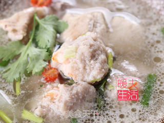 排骨冬瓜丸子汤的做法步骤:8
