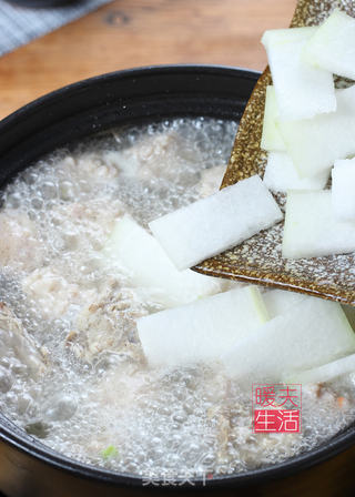 排骨冬瓜丸子汤的做法步骤:6