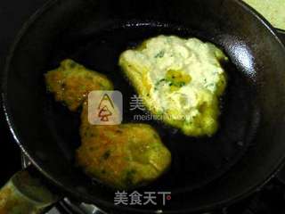 煎玉米山药饼的做法步骤:13