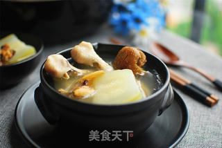 淡菜节瓜鸡脚汤的做法步骤:15