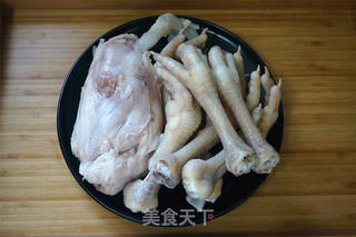 淡菜节瓜鸡脚汤的做法步骤:3