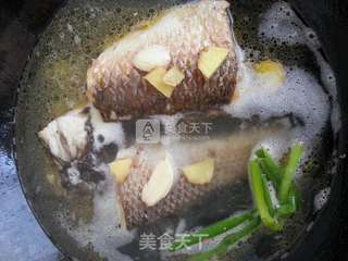 清炖梭鱼的做法步骤:5