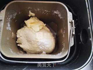 #新良首届烘焙大赛#米奇沙拉面包的做法步骤:7