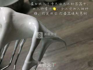 蔓越梅玫瑰花无油酸奶蛋糕的做法步骤:5