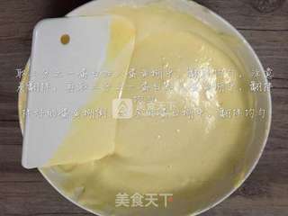 蔓越梅玫瑰花无油酸奶蛋糕的做法步骤:6