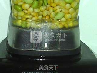 青豆玉米浆的做法步骤:8