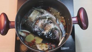 广东老火靓汤-天麻鱼头汤的做法步骤:5