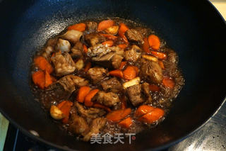 #铁釜烧饭就是香#排骨焖饭的做法步骤:7