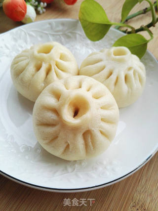 #信任之美#南瓜鸡蛋包子的做法步骤:14