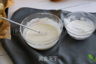 酥炸榴莲的做法步骤:5