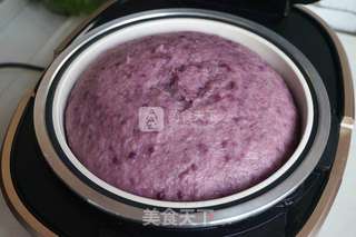#铁釜烧饭就是香#紫薯发糕的做法步骤：11