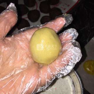 #新良首届烘焙大赛#豆沙月饼的做法步骤:12