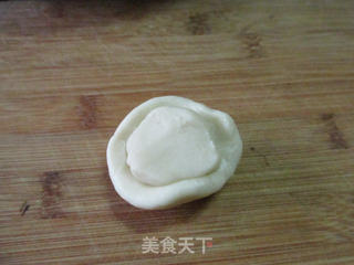 #新良首届烘焙大赛#玫瑰花生月饼的做法步骤:8