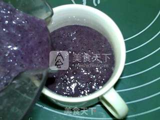 葡萄熟豆豆浆的做法步骤:8