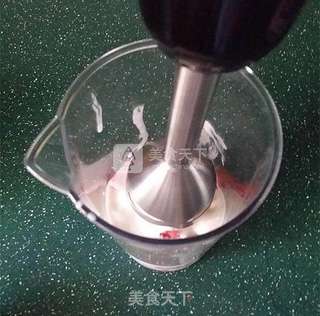 西瓜思慕雪的做法步骤:4