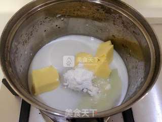 椰蓉蔓越莓奶黄月饼的做法步骤:6
