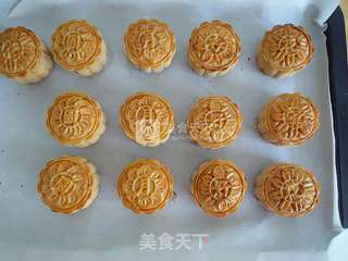 #新良首届烘焙大赛#广式金丝肉松月饼的做法步骤:19
