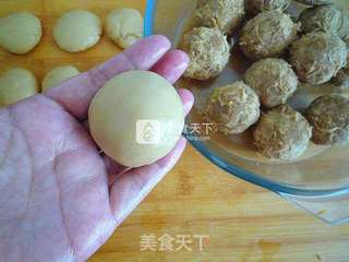 #新良首届烘焙大赛#广式金丝肉松月饼的做法步骤:12