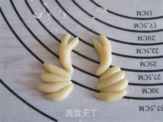 螃蟹趣味广式月饼的做法步骤:9