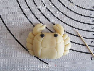 螃蟹趣味广式月饼的做法步骤:10