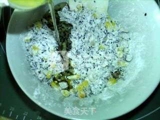 #新良首届烘焙大赛#广式玉米黑芝麻月饼的做法步骤:13