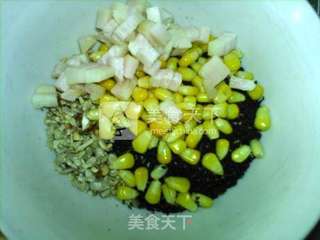 #新良首届烘焙大赛#广式玉米黑芝麻月饼的做法步骤:10