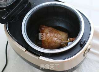 电饭煲做五杯鸭的做法步骤:8