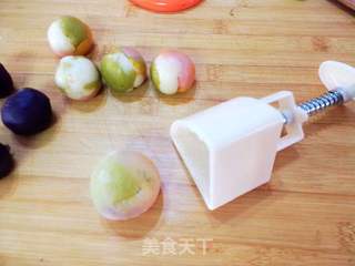 果味多彩冰皮月饼的做法步骤:19