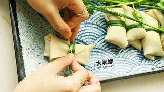 豆皮包螺蛳粉丨大嘴螺的做法步骤:10