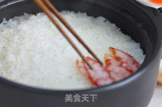 腊味煲仔饭的做法步骤:4