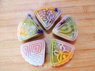 果味多彩冰皮月饼的做法步骤:21