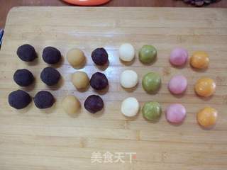 果味多彩冰皮月饼的做法步骤:15