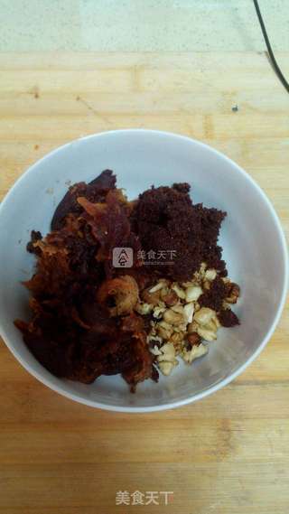 #新良首届烘焙大赛#酥皮枣泥月饼的做法步骤:2