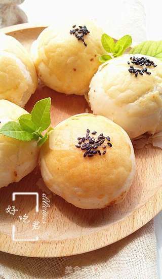 #新良首届烘焙大赛#酥皮枣泥月饼的做法步骤:21