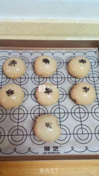 ##新良首届烘焙大赛#酥皮枣泥月饼的做法图解17