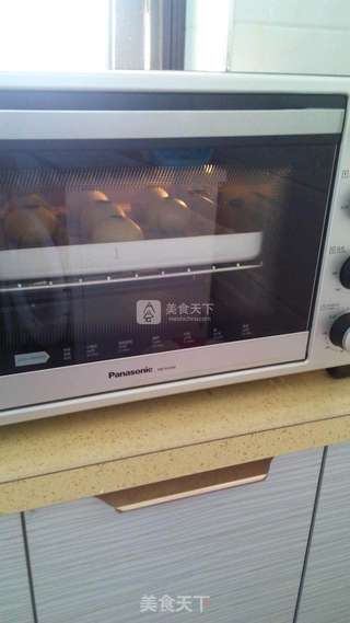##新良首届烘焙大赛#酥皮枣泥月饼的做法图解18