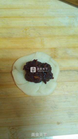#新良首届烘焙大赛#酥皮枣泥月饼的做法步骤:12