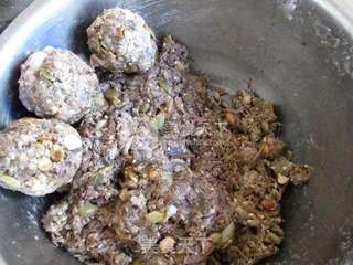 #新良首届烘焙大赛#梅干菜酥皮月饼的做法步骤：14