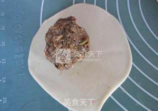 #新良首届烘焙大赛#梅干菜酥皮月饼的做法步骤：15