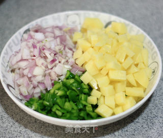 跟清新沾边的肉肉饭---荷叶鸡饭的做法步骤：6