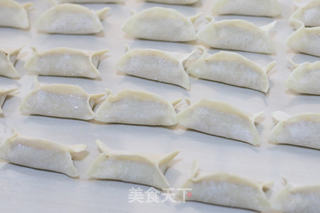 电饭煲做锅贴——香菇猪肉锅贴的做法步骤:9