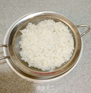跟清新沾边的肉肉饭---荷叶鸡饭的做法步骤：9