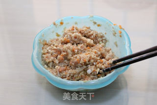 电饭煲做锅贴——香菇猪肉锅贴的做法步骤:6