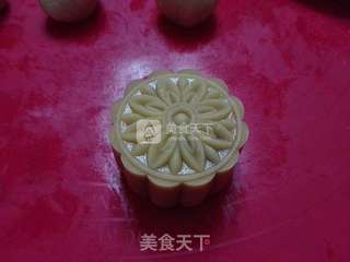 #新良首届烘焙大赛#蔓越莓月饼的做法步骤:6